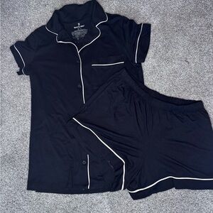 Tommy John Women's Black Pajama Set, XS